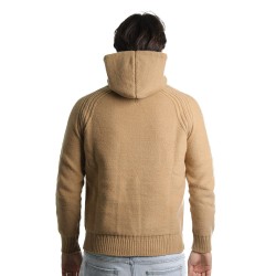 maglioncino +39 masq UOMO BEIGE - I22-MASQ9751-7-00 vista posteriore