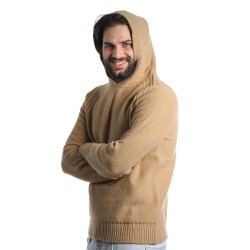 maglioncino +39 masq UOMO BEIGE - I22-MASQ9751-7-00 vista frontale