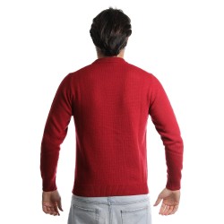maglioncino mqj UOMO ROSSO - I22-MQJ1041-7-00 vista posteriore