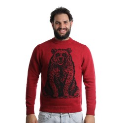 maglioncino mqj UOMO ROSSO - I22-MQJ1041-7-00