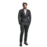 pantalone marsem UOMO NERO - MARSEM P021 vista frontale
