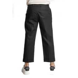 pantalone marsem UOMO NERO - P035 - T155 vista posteriore indossato