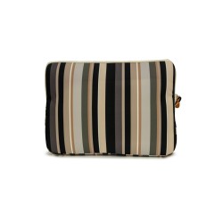 borsa per pc gallo UNISEX NERA E PANNA 11765 - AP514096 vista posteriore