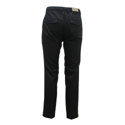 pantalone michael coal UOMO NERO - MCDEN3101F23 vista posteriore