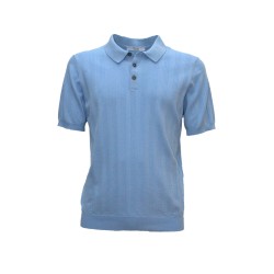 polo +39 masq UOMO AZZURRA 600 600 - P24-M7030-14-01 vista frontale