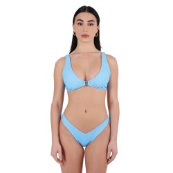 costume brasiliana sontèn DONNA AZZURRO - SON267 - SAPPHIRE vista frontale indossato