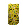 t-shirt moschino UOMO GIALLA 1028 - V3A8901 - 9413 vista posteriore