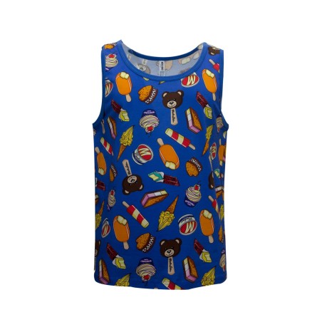 t-shirt moschino UOMO BLU 1318 - V3A8901 - 9413 vista frontale
