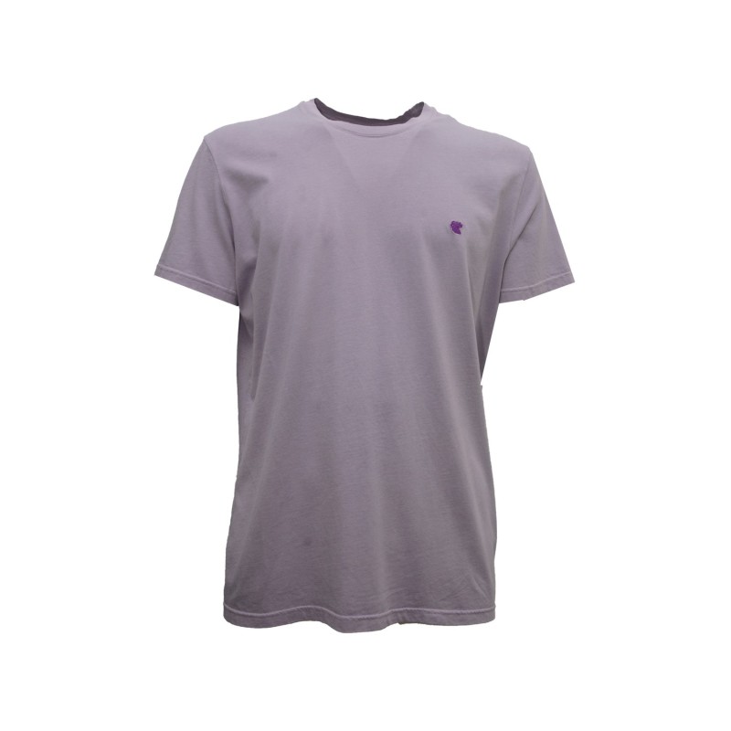 t-shirt gallo UOMO LILLA 15515 ORCHIDEA - AP515030 vista frontale