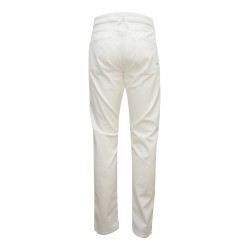 jeans cycle UOMO 31 BIANCO PANNA - TOUCH STRETCH SKINNY KNEE AND BOTTOM LEG DISTRESSED - 341P505 vista posteriore