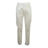 jeans cycle UOMO 31 BIANCO PANNA - TOUCH STRETCH SKINNY KNEE AND BOTTOM LEG DISTRESSED - 341P505 vista frontale