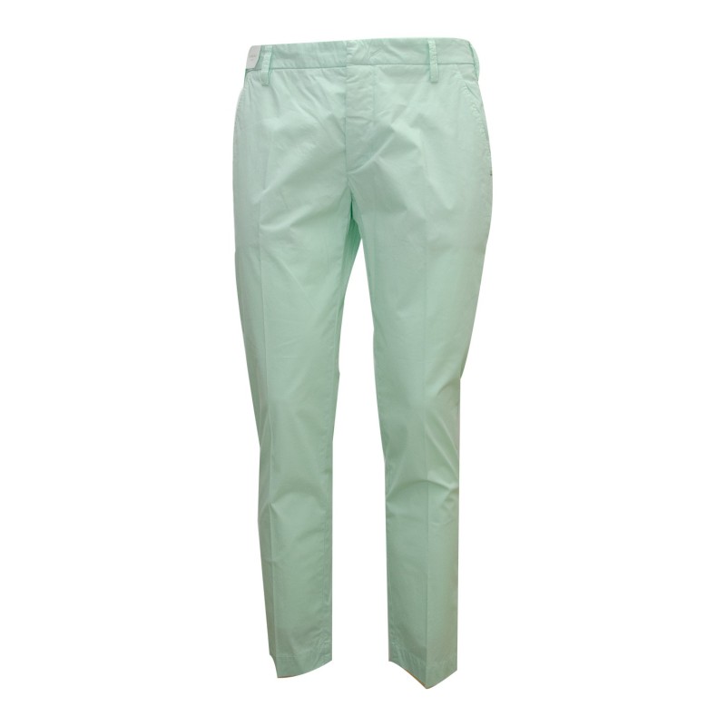 pantalone entre amis UOMO VERDE MENTA MINT MILK 9020 - P248188/1872 vista frontale