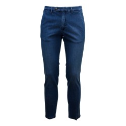 pantalone michael coal UOMO BLU SCURO 1234 - MCBRAPLS1234S24C vista frontale