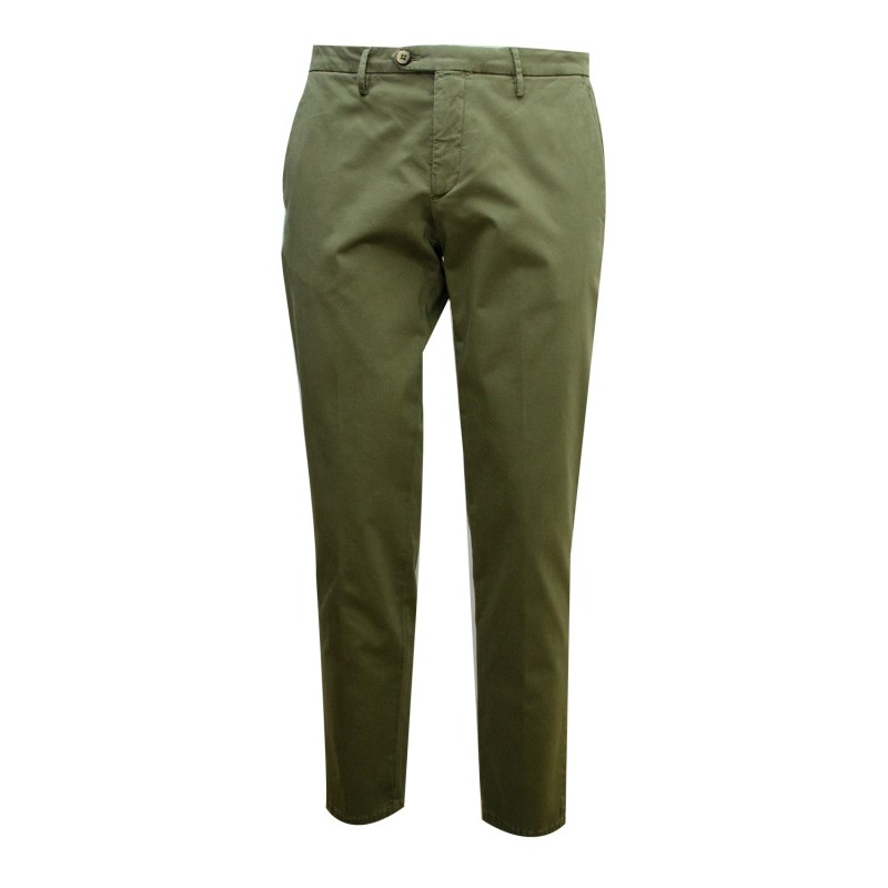pantalone michael coal UOMO VERDE EDERA - MCBRAPLS2564S24C vista frontale