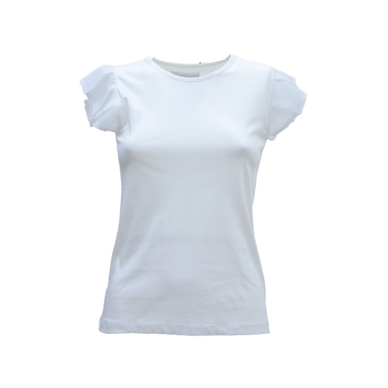 t-shirt censured DONNA OFF WHITE - TW C272 T JSGE 01 vista frontale