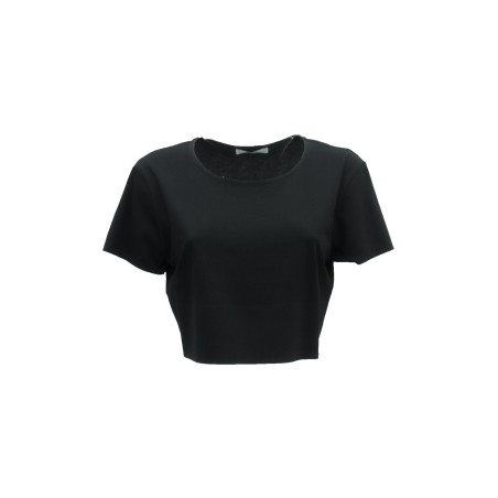 t-shirt jijil DONNA NERA - JPE24TS224 vista frontale