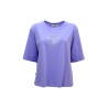 t-shirt jijil DONNA LILLA BABY LAVANDA - JPE24TS058 vista frontale