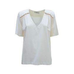 t-shirt jijil DONNA BURRO - JPE24TS419 vista frontale