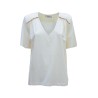 t-shirt jijil DONNA BURRO - JPE24TS419 vista frontale