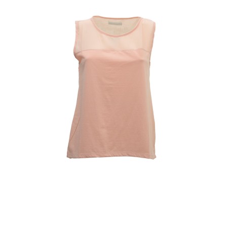 t-shirt censured DONNA PESCA ANEMONE PINK - TW C275 T JSGE 410 vista frontale