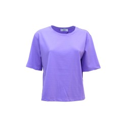 t-shirt jijil DONNA LILLA BABY LAVANDA - JPE24TS057 vista frontale