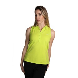 polo sun68 DONNA VERDE 68 LIME - A34203 vista frontale