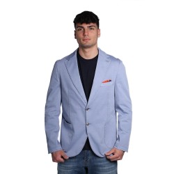 giacca bharnaba philosophy UOMO AZZURRA - TEDOLD - R7002 vista frontale