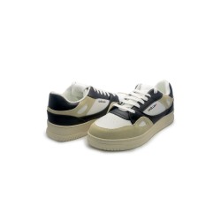 scarpe gaelle paris UOMO BIANCHE - NERE - GACAM00015 vista frontale