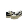 scarpe gaelle paris UOMO BIANCHE - NERE - GACAM00015 vista frontale