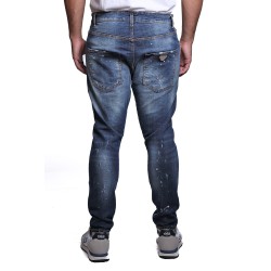 jeans maison 9 paris UOMO BLU - M9J225 vista posteriore indossato