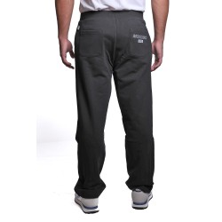pantalone tuta moschino UOMO NERO 0555 - V1A6809 - 4420 vista posteriore indossato