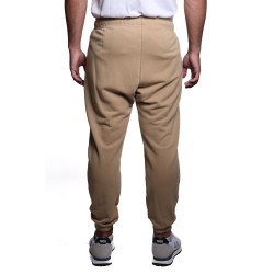 pantalone tuta maison 9 paris UOMO CAMMELLO CAMEL - M9P4356 vista posteriore indossato