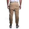 pantalone tuta maison 9 paris UOMO CAMMELLO CAMEL - M9P4356 vista posteriore indossato