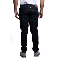 jeans cycle UOMO 83 BLUE PROFONDO - BONE COMFORT SKINNY RESIN ROW 3D - 441P508 vista posteriore indossato