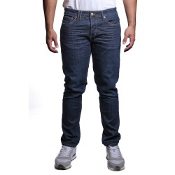jeans cycle UOMO 83 BLUE PROFONDO - BONE COMFORT SKINNY RESIN ROW 3D - 441P508 vista frontale indossato