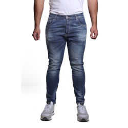 jeans maison 9 paris UOMO BLU - M9J226 vista frontale indossato