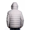 giubbino peuterey UOMO GRIGIO CHIARO 715 - BOGGS CJ 03 - PEU5212 vista posteriore indossato