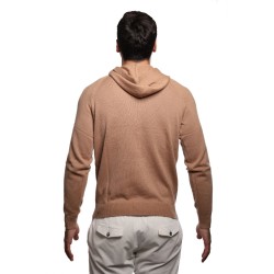 maglione sun68 UOMO 16 BEIGE - K44113 vista posteriore indossato