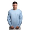maglione sun68 UOMO AZZURRO 81 SKY BLUE - K44122 vista frontale indossato