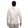 maglione masq UOMO PANNA 125 - I24-M1121-12-00 vista posteriore indossato