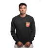 maglioncino sun68 UOMO 11 NERO - K44131 vista frontale indossato