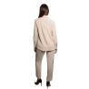 pantalone jijil DONNA AVORIO E NERO - JPI24PA022 vista completo posteriore