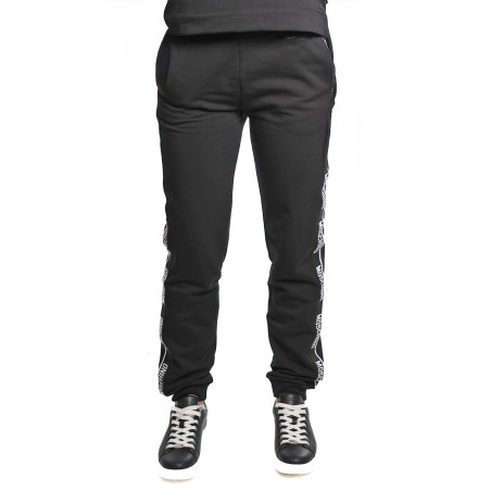 pantalone tuta moschino DONNA NERO 0555 - V6A6892 - 4424 vista frontale indossato