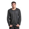 t-shirt polo ralph lauren UOMO BLACK - 714950582008 vista frontale indossata