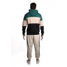 pantalone tuta maison 9 paris UOMO CREMA/NERO - M9P4361 vista completo posteriore