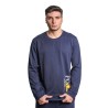 felpa polo ralph lauren UOMO NAVY - 714932514001 vista frontale indossata