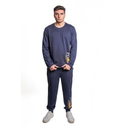 pantalone tuta polo ralph lauren UOMO NAVY - 714932512001 vista frontale completo