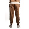 pantalone tuta maison 9 paris UOMO CAMEL/NOCCIOLA/BURRO - M9P4354 vista posteriore indossato