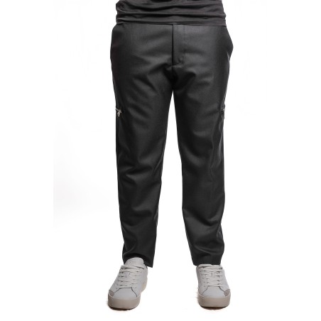 pantalone michael coal UOMO NERO - MCNIC3154F24 vista frontale indossato