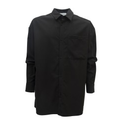 camicia john richmond UOMO BLACK - UMA24113CA HB vista frontale
